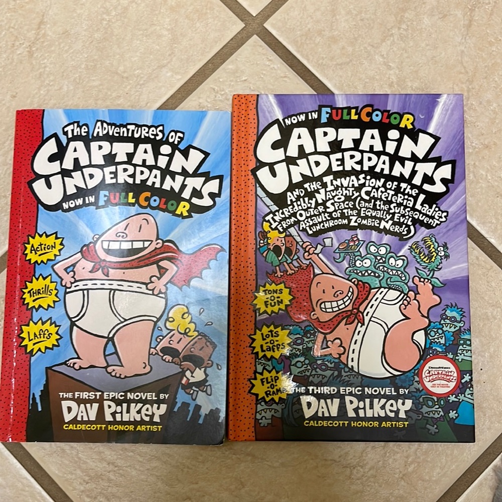 Captain Underpants books